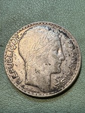 1934 francia argento - francia, 10
