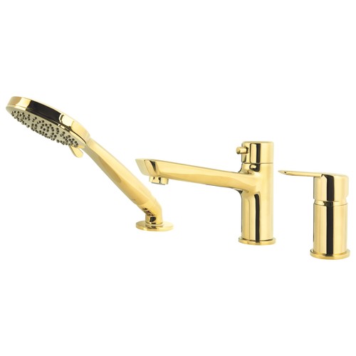 Rubinetto vasca fori ottone - vasca, 3