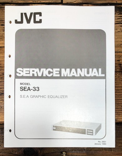 Jvc sea equalizzatore - sea-33,
