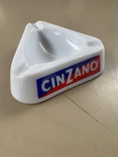 Posacenere CINZANO in Opalina Vetreria S.E.V.N. Guerville pubbl. vintage bar