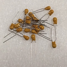 20pz Condensatori Tantalio 10uF 35V P5mm THT.