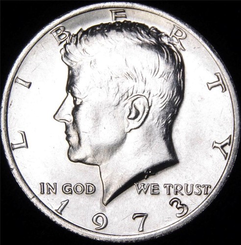 Mezzo dollaro 1973 - p, kennedy