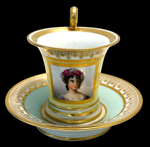 Antica tazza piattino - antica,