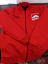 Giacca ricamata bomber da corsa vintage hogo boss MarLBORO