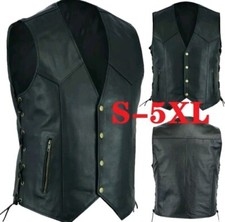 Gilet pelle - gilet, in