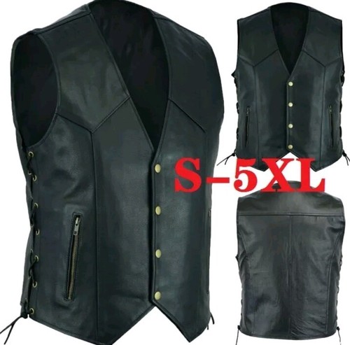 Gilet pelle - gilet, in