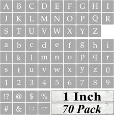 Stencil lettera alfabeto - stencil, 1