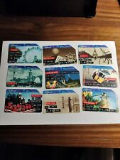 Schede Telefoniche 9 schede capitali dell'Euro 