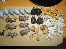 Animali Plastica Vintage anni