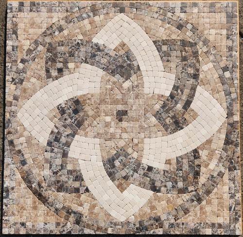 Medaglione mosaico - , in