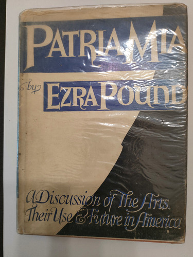 Ezra pound patria - "patria, mia"