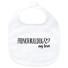 Bavaglino neonato bulldog