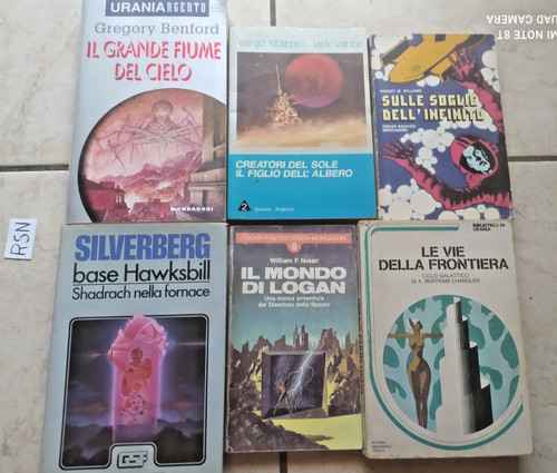 Lotto libri fantascienza - lotto, 6