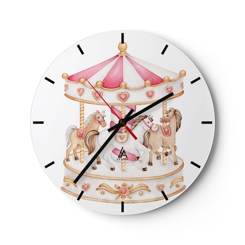 Orologio parete vetro - parete,