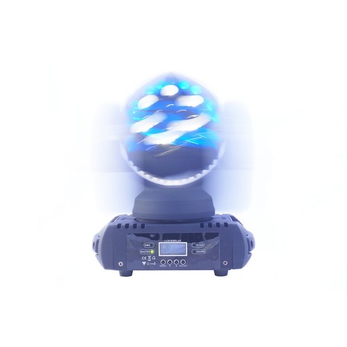 Testa rotante rgb led - rotante,
