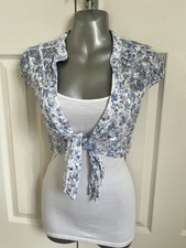 Y2K Jane Norman blu bianco