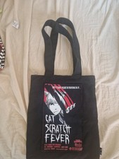Emily The Strange Cat Scrath Fever Tote Bag Borsa New