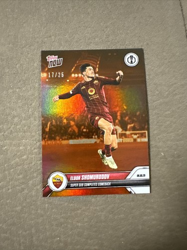Topps now 2025 uel europa - now,