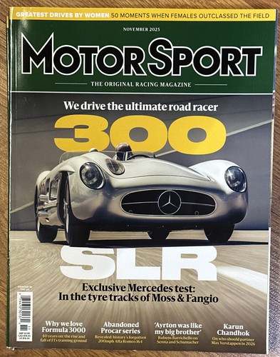 Motor sport magazine - magazine, november