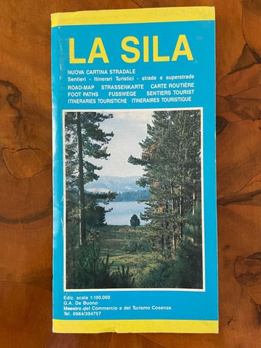 Sila cartina stradale - la,