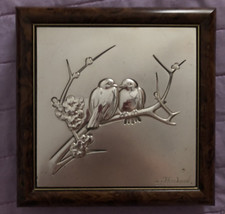 Ottaviani - PortaGioie radica ed incisione su silver plated - Sped. Gratis