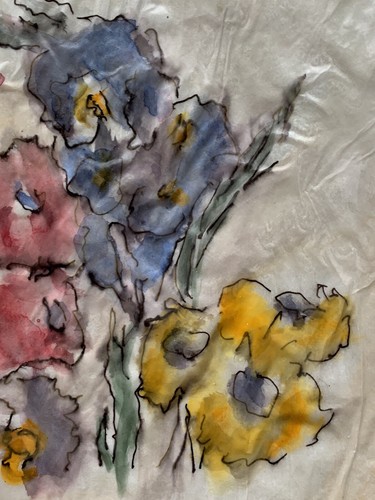 Acquerello titolo fiori - titolo:,