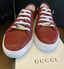 Gucci Uomo 423301 Rosso Pelle