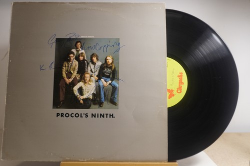 Procol harum fully autographed - procol,