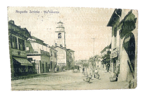 Vecchia cartolina arquata - ,
