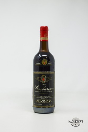 Barbaresco adriano 1967 - barbaresco,