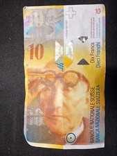 SVIZZERA - BANCONOTA DA 10