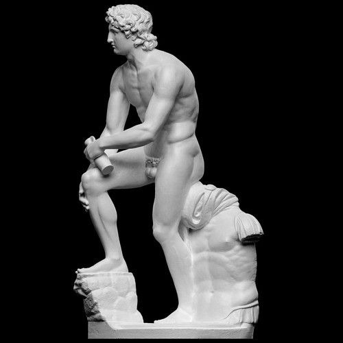 Statua scultura alessandro - scultura,