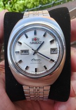 Orologio Orient Racer Raro Vintage Bracciale Originale Day Date Super Condizioni