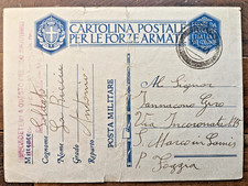 1941 Cartolina Postale Forze