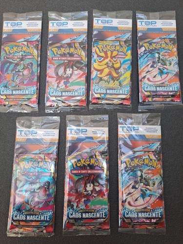 Carte pokemon bustine nuove - carte,