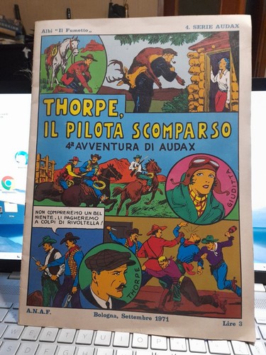 Thorpe pilota scomparso - thorpe,