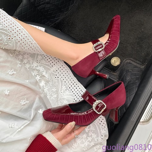 Scarpe donna pelle - , strass