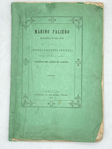Marino faliero tragedia tre - marino,