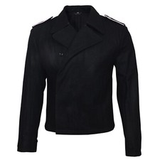 German Elite Black Panzer Wrap - WW2 Army Tunic Jacket Repro Uniform All Sizes