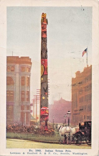 Seattle washington totem - seattle, washington~totem