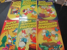 SUPER ALMANACCO PAPERINO ANNO 1981 - 12 VOLUMI - SERIE COMPLETA