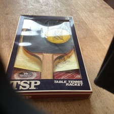 Racchetta da ping pong paddle vintage TSP Trade Mark Yamato Co. Giappone 