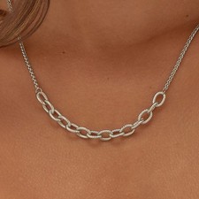 Collana Catena Acciaio