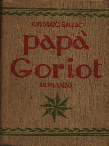 Papa goriot libri - goriot,