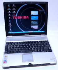 Windows XP Pro Vintage Mini Laptop Toshiba Portege M300 Intel Centrino 120GB Win