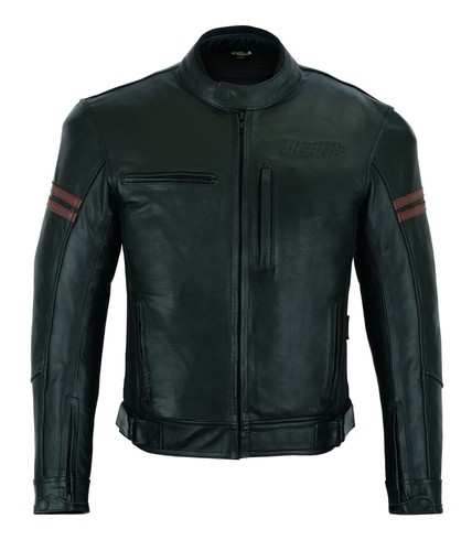 Giacca moto pelle vintage - giacca, in