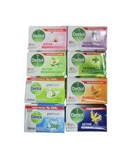 12Pk Dettol Sapone da Bar per Mani e Corpo, 110 Gr / 3,88 Oz MISTO