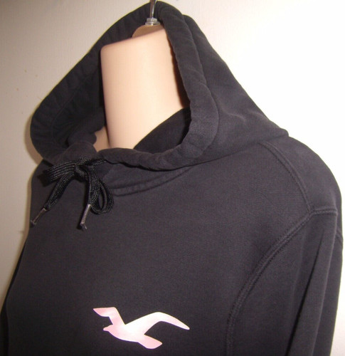 Hollister felpa nera con - felpa,