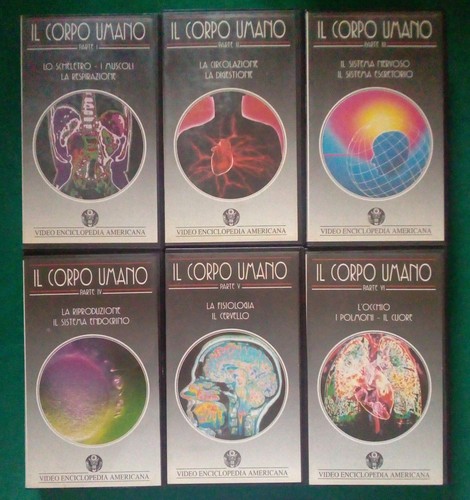 Vhs corpo umano parte 1 - vhs,