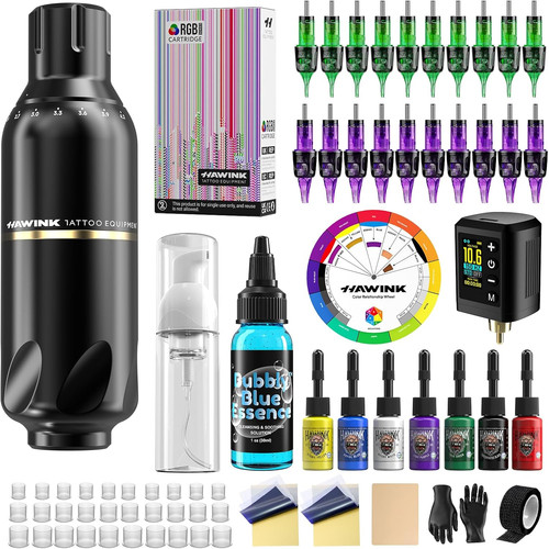 Kit per macchinetta tatuaggi - kit,